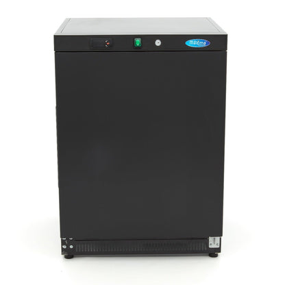 Maxima Mini Fridge 200L - 3 Adjustable Shelves - Black - RVSVoordeel