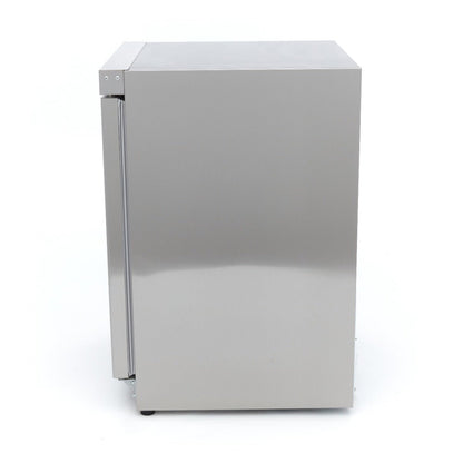 Maxima Mini Fridge 200L - 3 Adjustable Shelves - Stainless Steel - RVSVoordeel