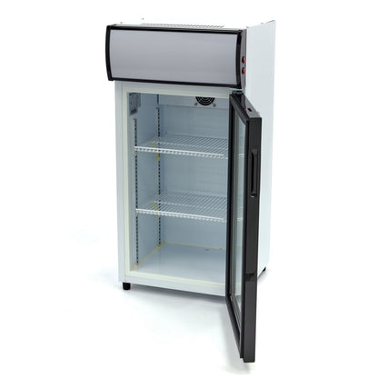 Maxima Mini Fridge 80L - 2 Adjustable Shelves - White - RVSVoordeel