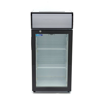 Maxima Mini Fridge 80L - 2 Adjustable Shelves - White - RVSVoordeel
