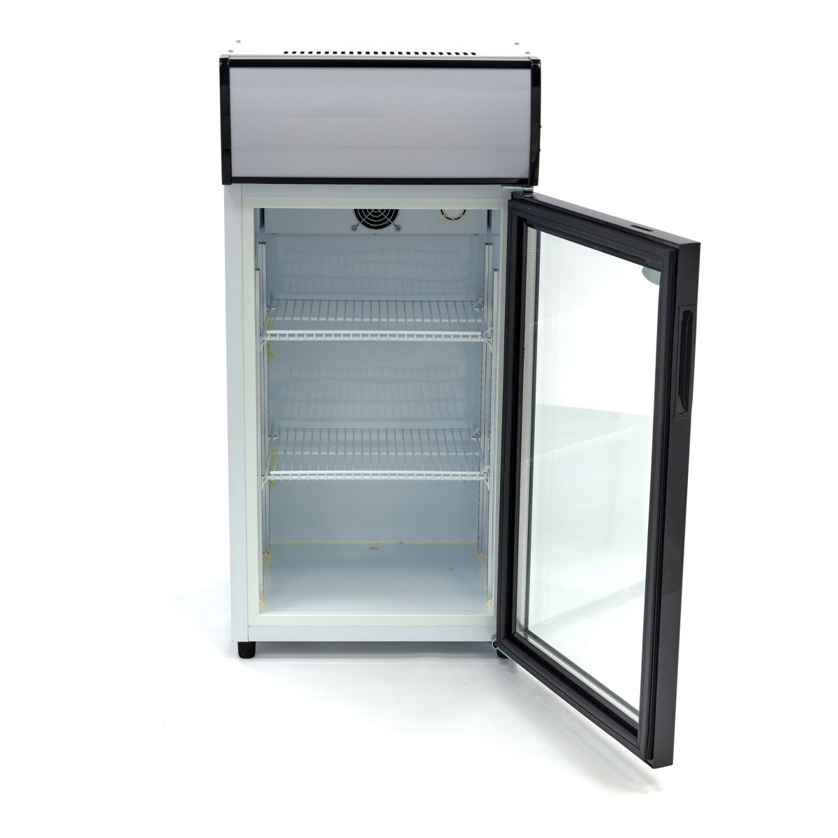 Maxima Mini Fridge 80L - 2 Adjustable Shelves - White - RVSVoordeel
