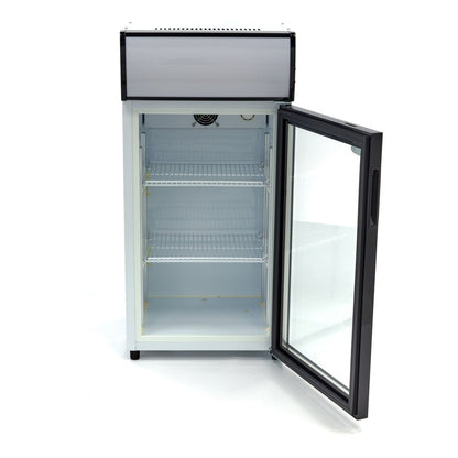 Maxima Mini Fridge 80L - 2 Adjustable Shelves - White - RVSVoordeel