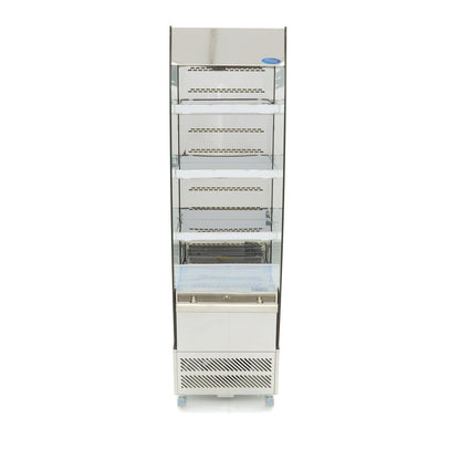 Maxima Open Drinks Fridge 220L - 4 Shelves - RVSVoordeel