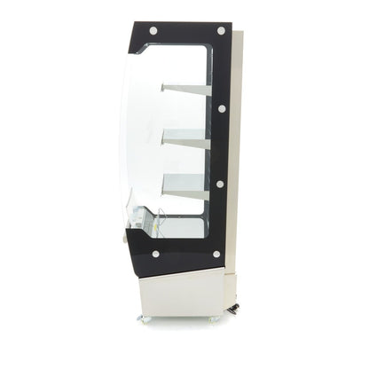 Maxima Open Drinks Fridge 220L - 4 Shelves - RVSVoordeel