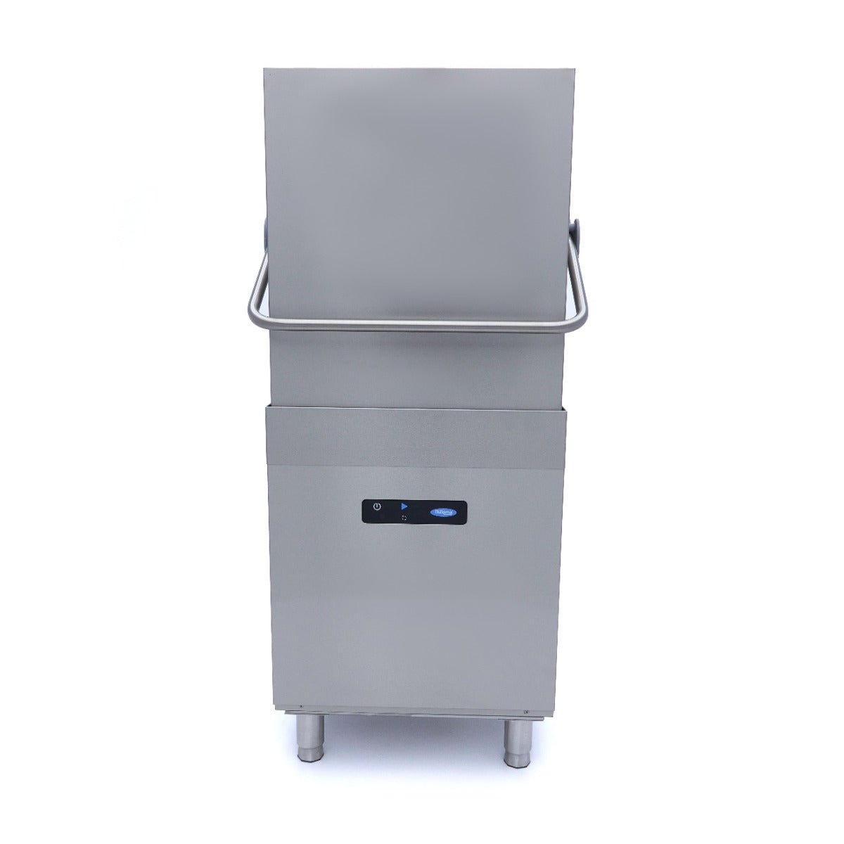 Maxima Pass Through Dishwasher 50 x 50cm - With Rinse Aid and Soap Pumps - Digital Display - 400V - RVSVoordeel