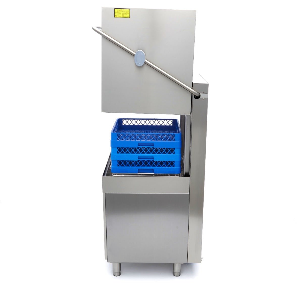 Maxima Pass Through Dishwasher 50 x 50cm - With Rinse Aid and Soap Pumps - Digital Display - 400V - RVSVoordeel