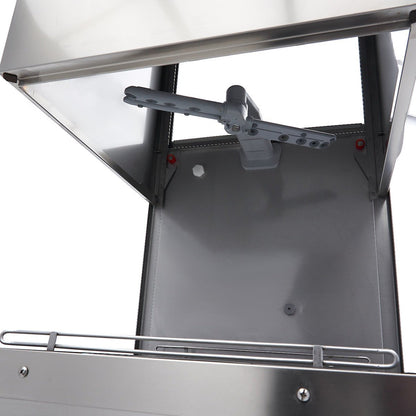 Maxima Pass Through Dishwasher 50x50cm - With Drain, Rinse Aid and Soap Pumps - 400V - RVSVoordeel