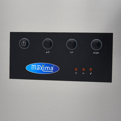 Maxima Pass Through Dishwasher 50x50cm - With Drain, Rinse Aid and Soap Pumps - 400V - RVSVoordeel