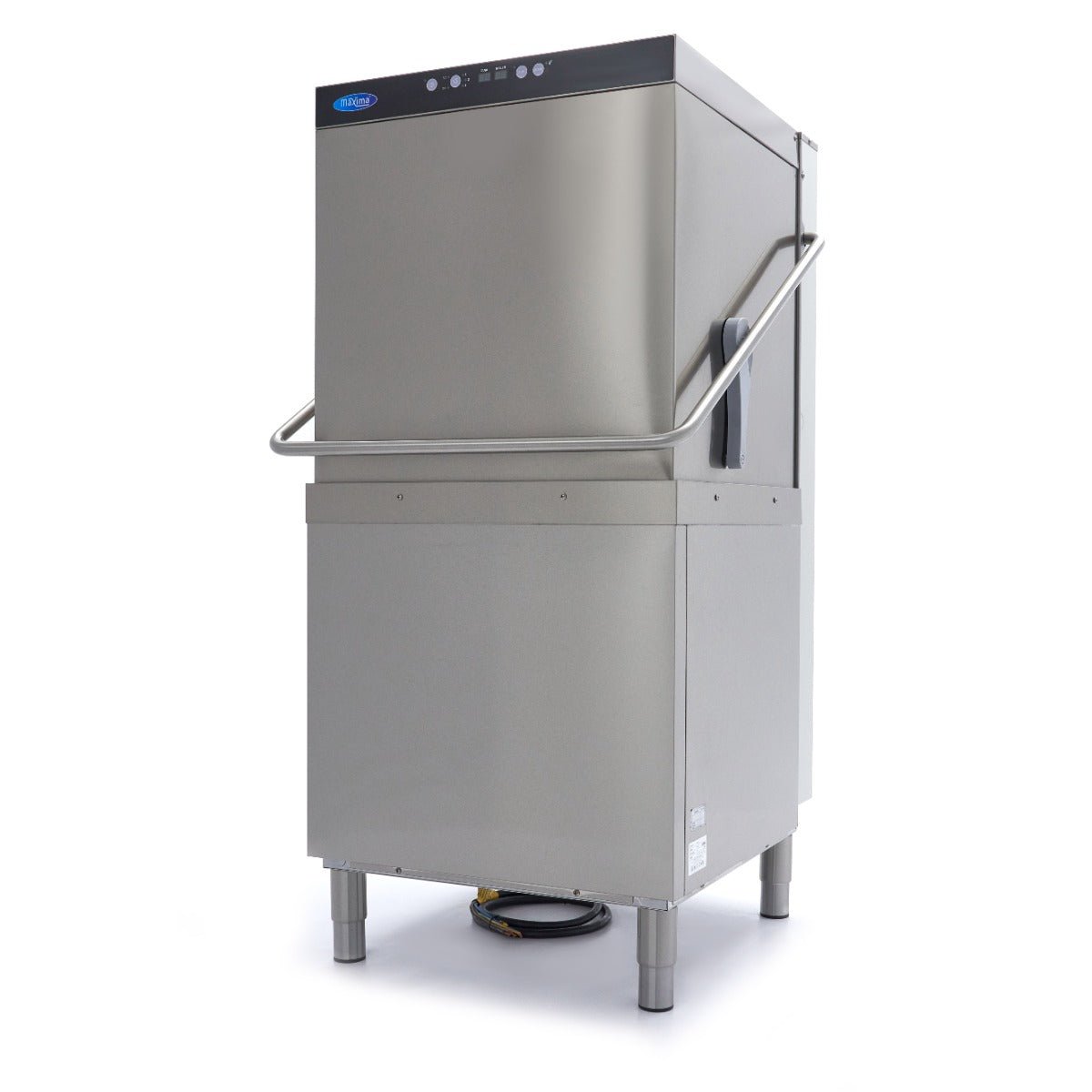 Maxima Pass Through Dishwasher 50x60cm - With Rinse Aid and Soap Pumps - 400V - RVSVoordeel
