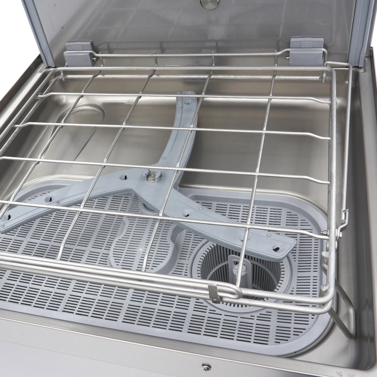 Maxima Pass Through Dishwasher 50x60cm - With Rinse Aid and Soap Pumps - 400V - RVSVoordeel