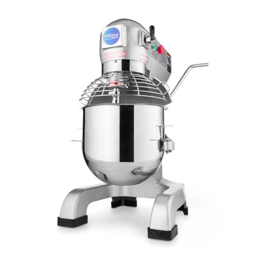 Maxima Planetary Mixer 20L - Up to 10kg Dough - 3 Speeds - RVSVoordeel