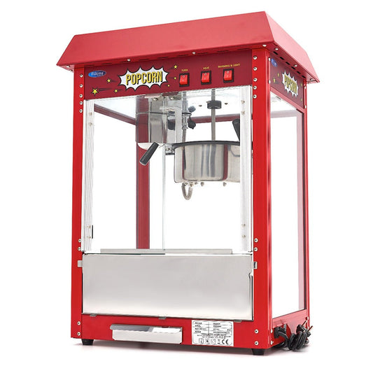 Maxima Popcorn Machine + - 3kg Popcorn per hour - RVSVoordeel