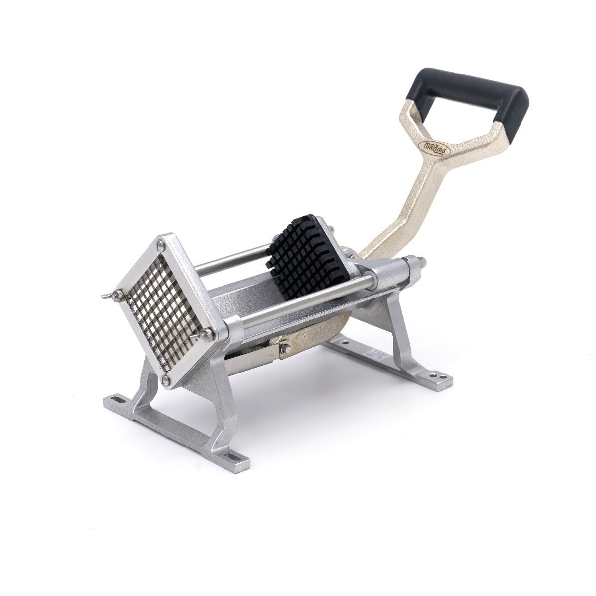 Maxima Professional Fries Cutter - Manual - Horizontal table model - RVSVoordeel