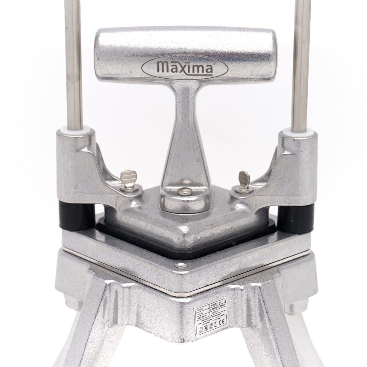Maxima Professional Fries Cutter - Manual - Vertical table model - RVSVoordeel