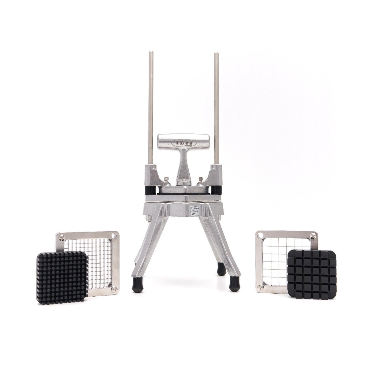 Maxima Professional Fries Cutter - Manual - Vertical table model - RVSVoordeel
