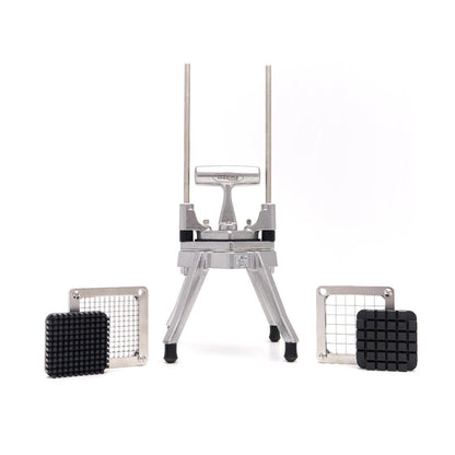 Maxima Professional Fries Cutter - Manual - Vertical table model - RVSVoordeel