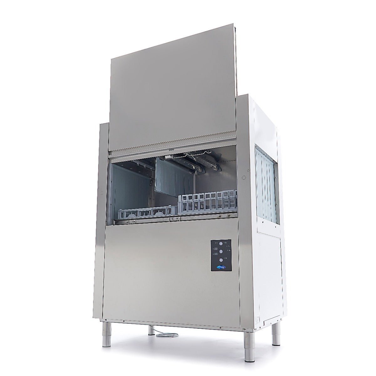 Maxima Rack Conveyor Dishwasher 50 x 50cm - Exit Left side - 400V - RVSVoordeel