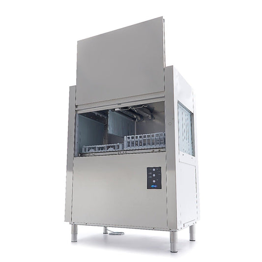 Maxima Rack Conveyor Dishwasher 50 x 50cm - Exit Left side - 400V - RVSVoordeel