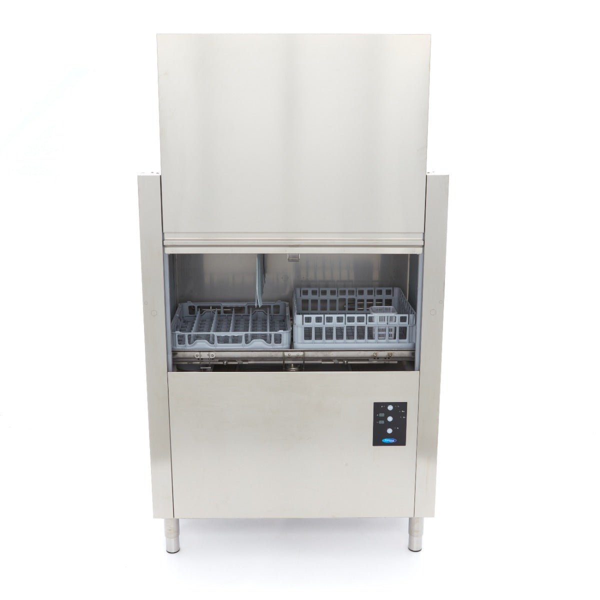 Maxima Rack Conveyor Dishwasher 50 x 50cm - Exit Left side - 400V - RVSVoordeel
