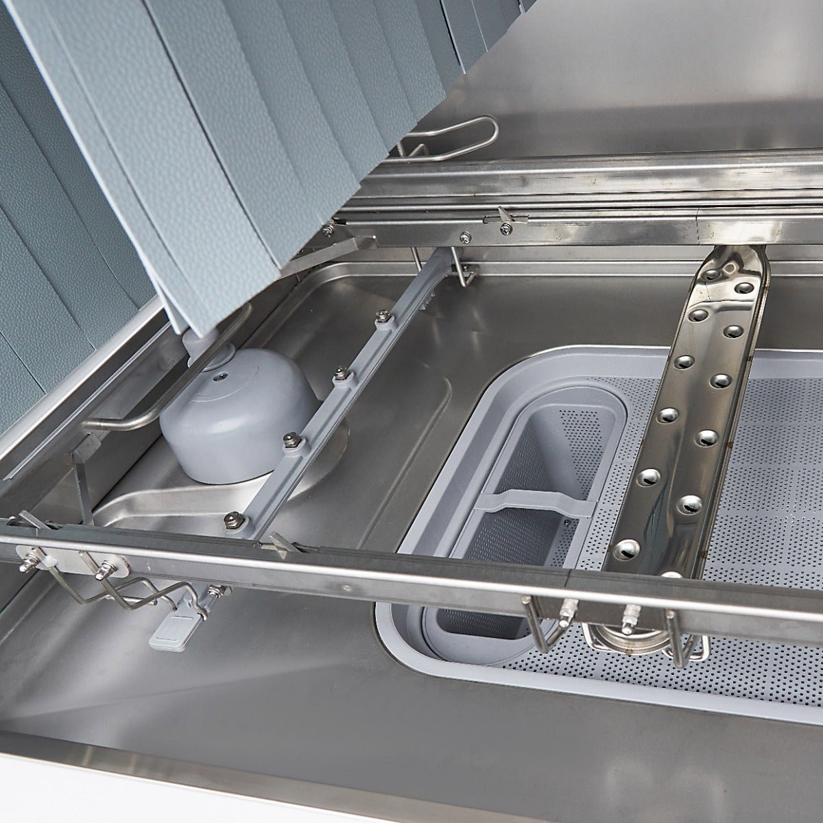Maxima Rack Conveyor Dishwasher 50 x 50cm - Exit Left side - 400V - RVSVoordeel
