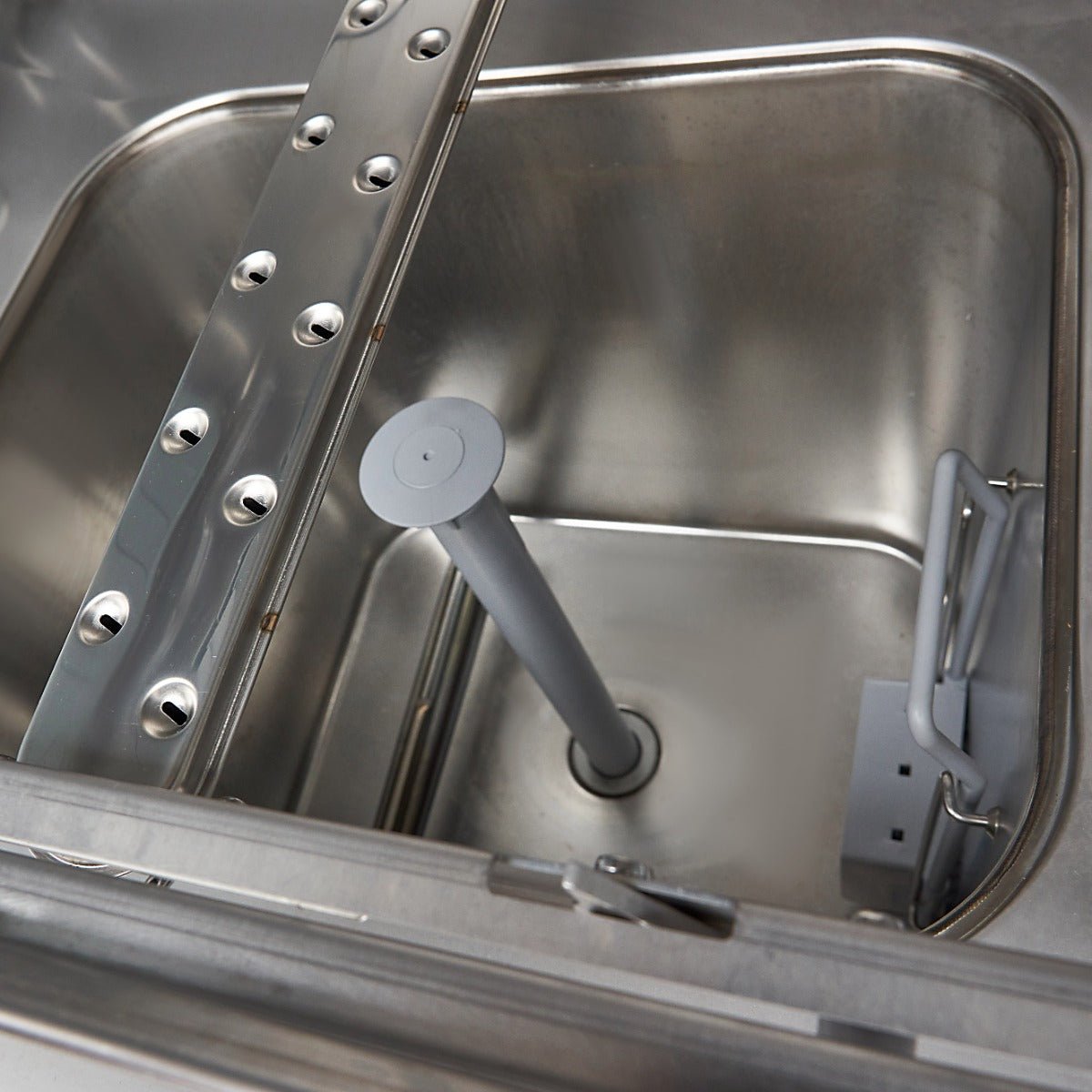 Maxima Rack Conveyor Dishwasher 50 x 50cm - Exit Left side - 400V - RVSVoordeel