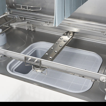 Maxima Rack Conveyor Dishwasher 50 x 50cm - Exit Right side - 400V - RVSVoordeel