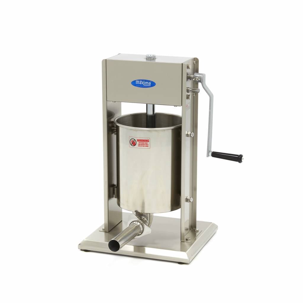 Maxima Sausage Filler 10L - Standing Model - incl 4 Filling Tubes - RVSVoordeel