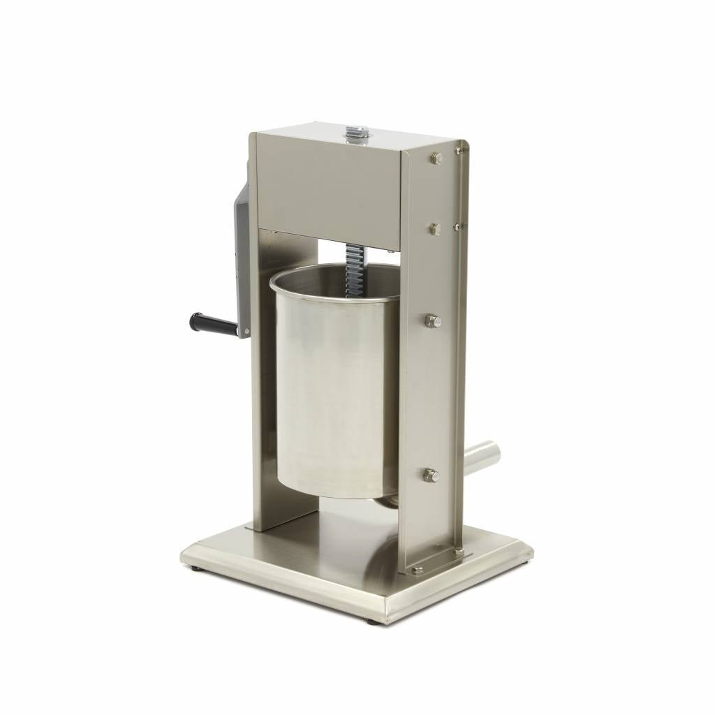 Maxima Sausage Filler 10L - Standing Model - incl 4 Filling Tubes - RVSVoordeel