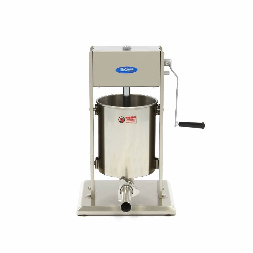 Maxima Sausage Filler 10L - Standing Model - incl 4 Filling Tubes - RVSVoordeel