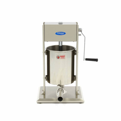 Maxima Sausage Filler 10L - Standing Model - incl 4 Filling Tubes - RVSVoordeel