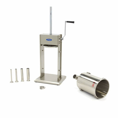 Maxima Sausage Filler 12L - Standing Model - incl 4 Filling Tubes - RVSVoordeel