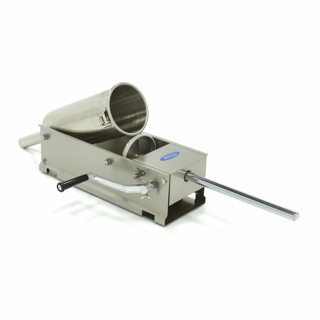 Maxima Sausage Filler 5L - Flat Model - incl 4 Filling Tubes - RVSVoordeel