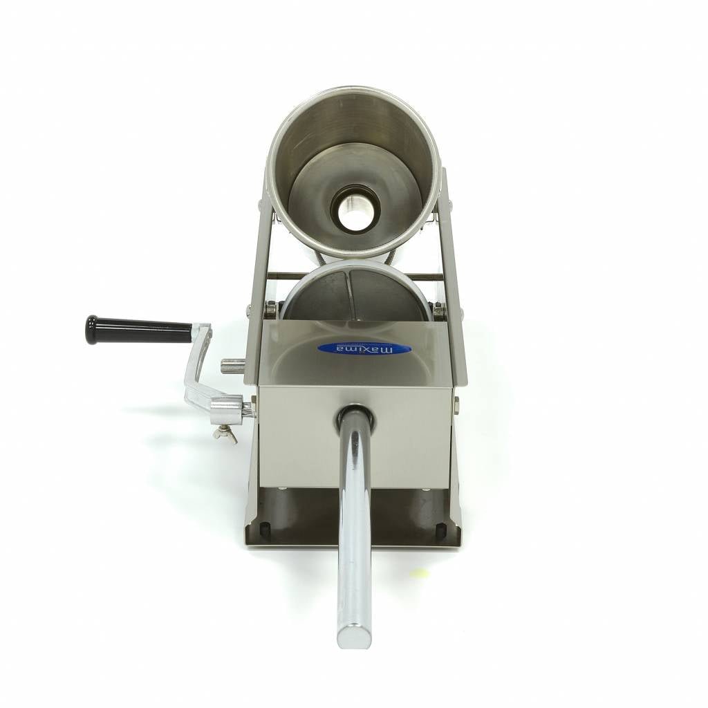 Maxima Sausage Filler 5L - Flat Model - incl 4 Filling Tubes - RVSVoordeel