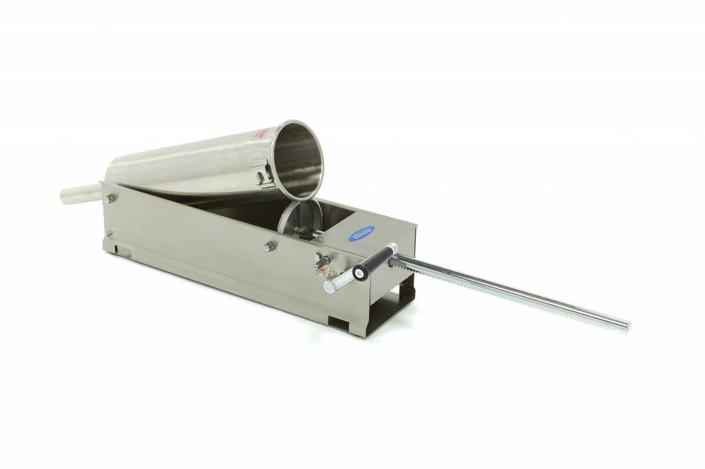 Maxima Sausage Filler 7L - Flat Model - incl 4 Filling Tubes - RVSVoordeel