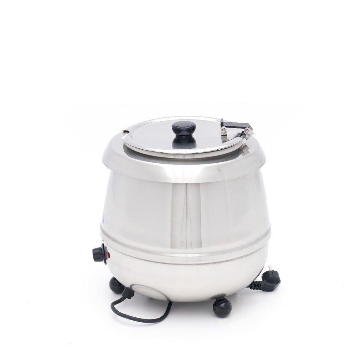 Maxima Soup Kettle 10L - Removable Inner Pot - Stainless Steel - with Spoon Recess - RVSVoordeel
