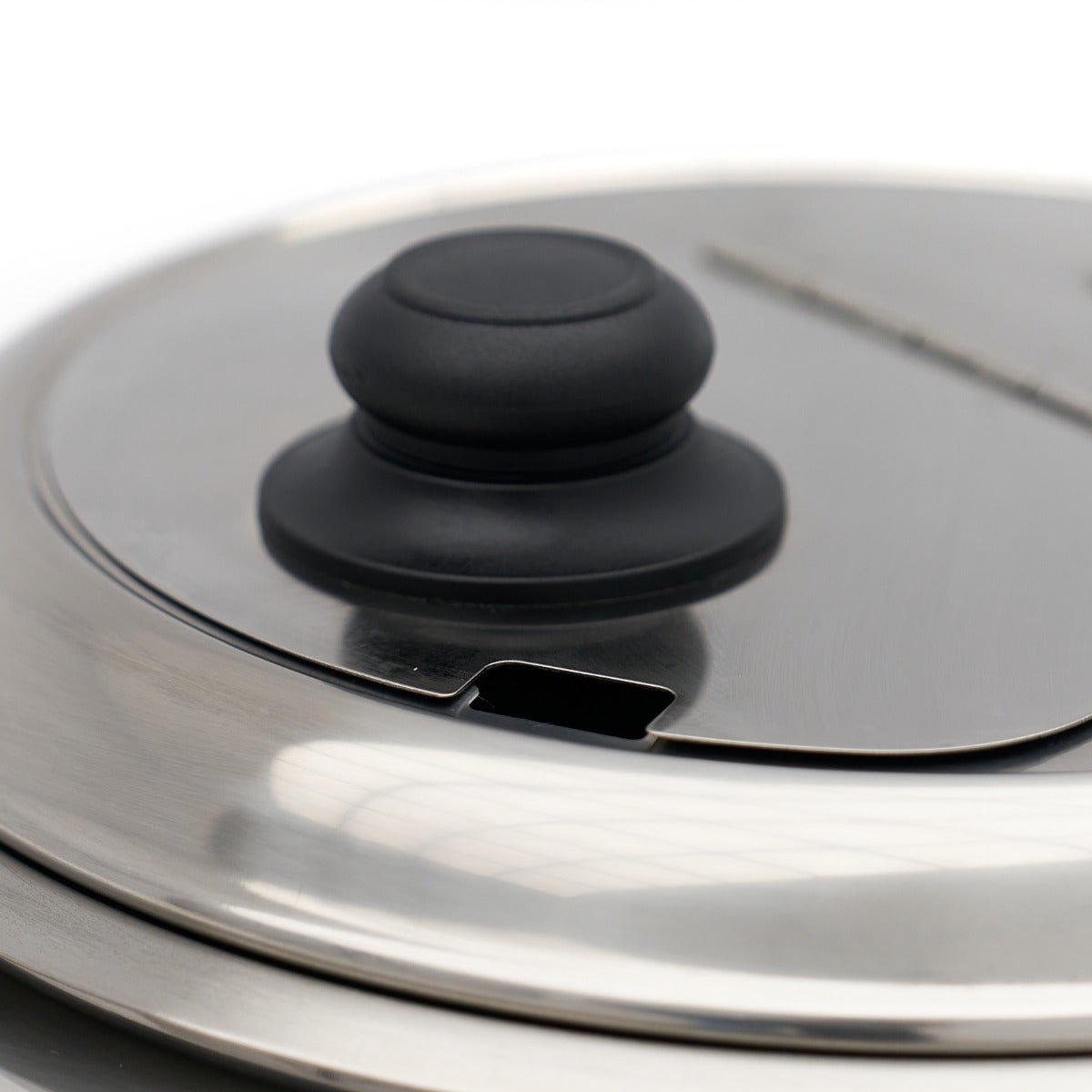 Maxima Soup Kettle 13L - Removable Inner Pot - with integrated Lid Flap & Spoon Recess - RVSVoordeel