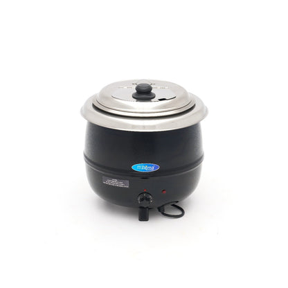 Maxima Soup Kettle 13L - Removable Inner Pot - with integrated Lid Flap & Spoon Recess - RVSVoordeel