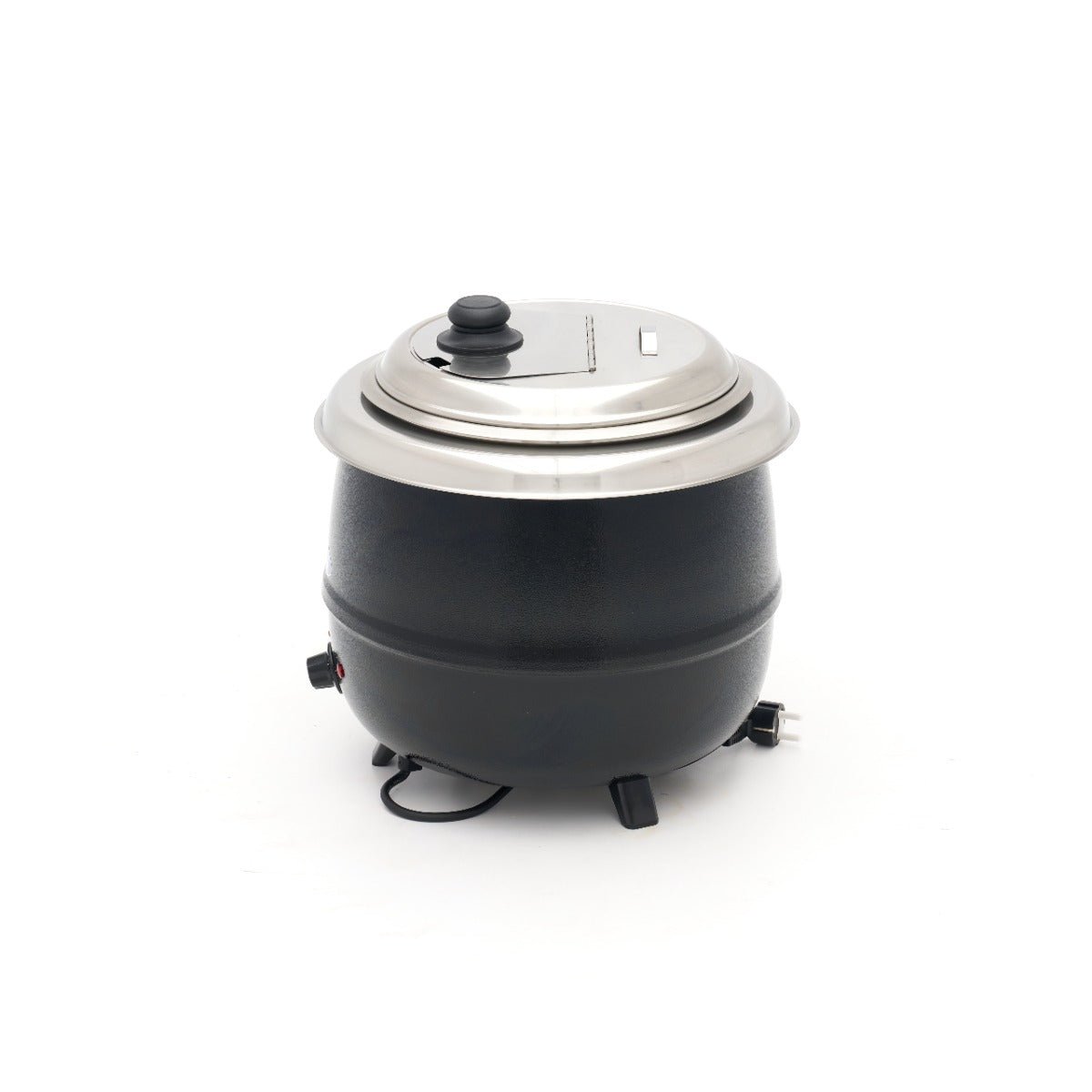 Maxima Soup Kettle 13L - Removable Inner Pot - with integrated Lid Flap & Spoon Recess - RVSVoordeel