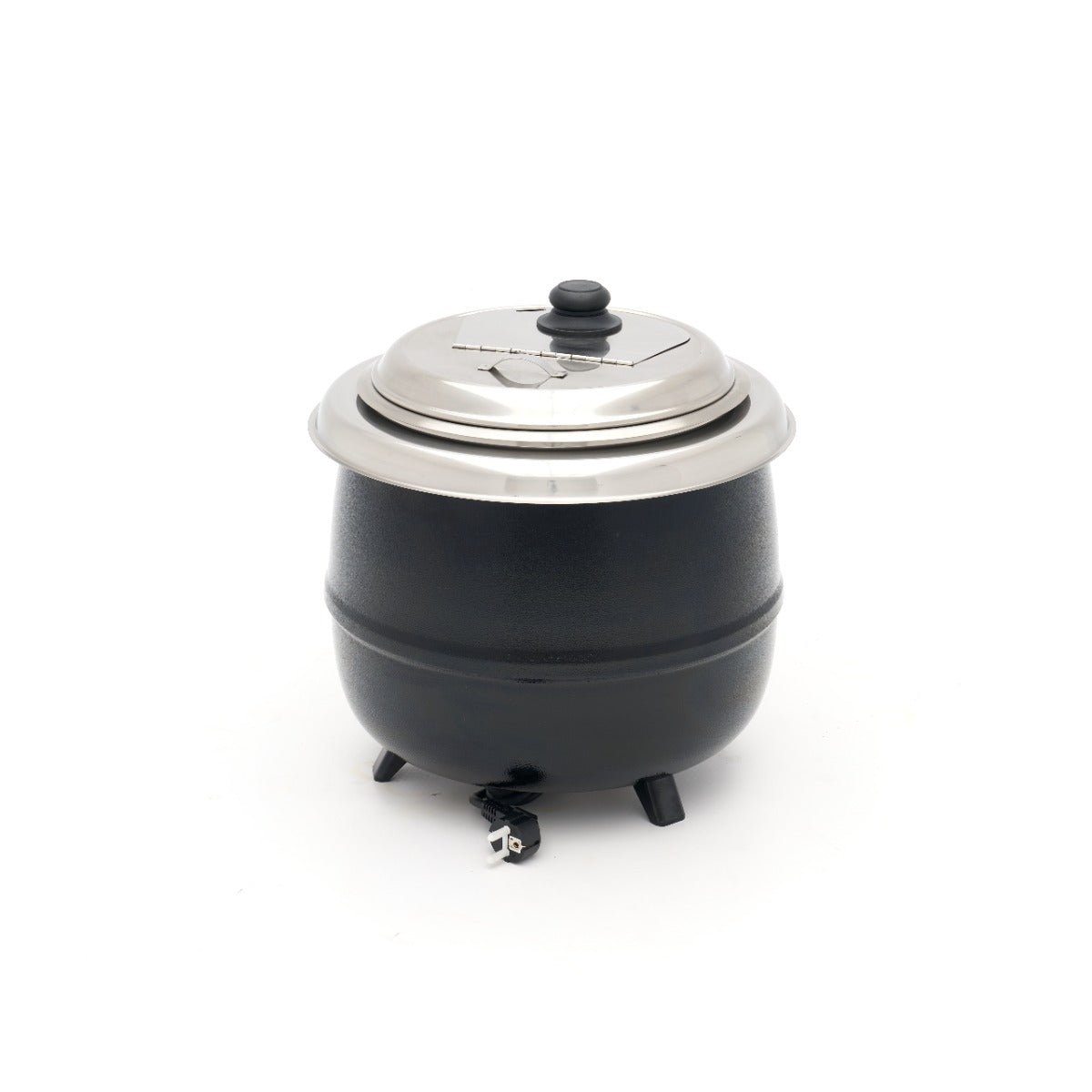 Maxima Soup Kettle 13L - Removable Inner Pot - with integrated Lid Flap & Spoon Recess - RVSVoordeel