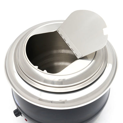 Maxima Soup Kettle 13L - Removable Inner Pot - with integrated Lid Flap & Spoon Recess - RVSVoordeel