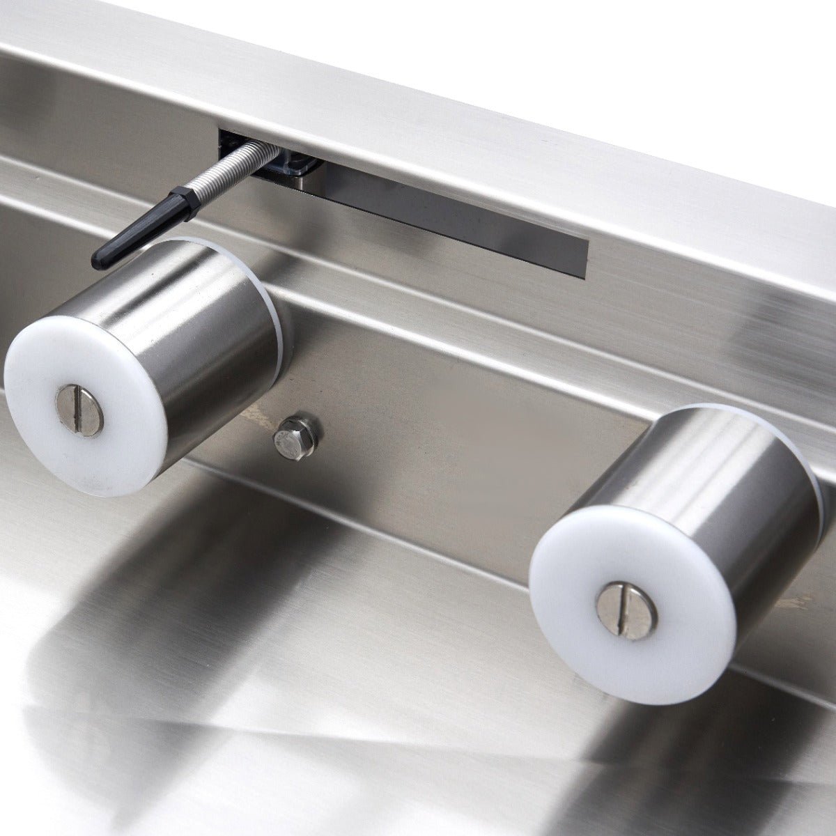 Maxima Stainless Steel Straight Roller Table - for Rack Conveyor Dishwasher - RVSVoordeel