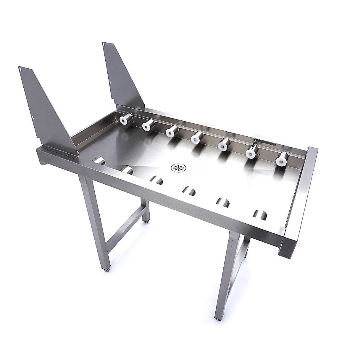 Maxima Stainless Steel Straight Roller Table - for Rack Conveyor Dishwasher - RVSVoordeel