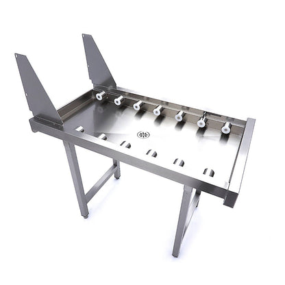 Maxima Stainless Steel Straight Roller Table - for Rack Conveyor Dishwasher - RVSVoordeel