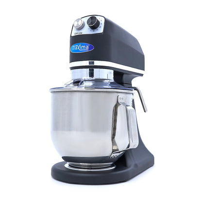 Maxima Stand Mixer 7L Black Matt - Up to 2kg Dough - 11 Speeds - RVSVoordeel
