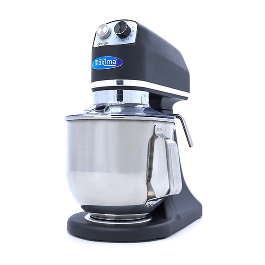 Maxima Stand Mixer 7L Black Matt - Up to 2kg Dough - 11 Speeds - RVSVoordeel