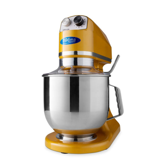 Maxima Stand Mixer 7L Gold - Up to 2kg Dough - 11 Speeds - RVSVoordeel