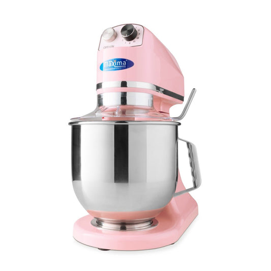 Maxima Stand Mixer 7L Pink - Up to 2kg Dough - 11 Speeds - RVSVoordeel