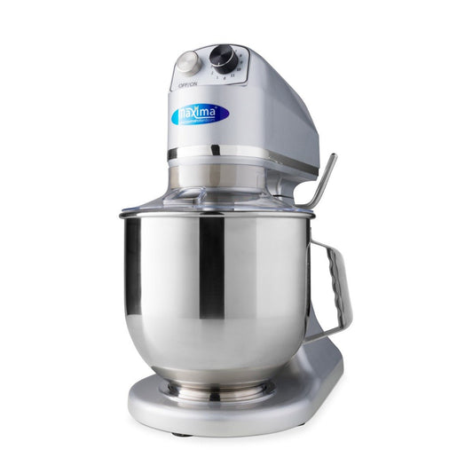 Maxima Stand Mixer 7L Silver - Up to 2kg Dough - 11 Speeds - RVSVoordeel