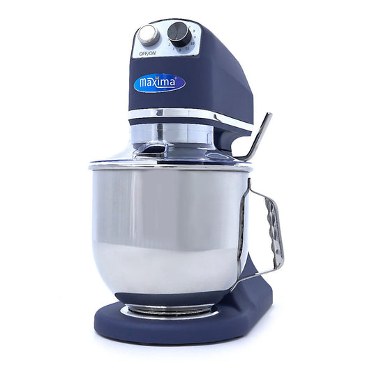 Maxima Stand Mixer 7L Steel Blue Matt - Up to 2kg Dough - 11 Speeds - RVSVoordeel