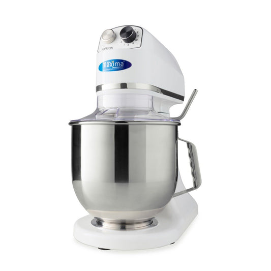 Maxima Stand Mixer 7L White - Up to 2kg Dough - 11 Speeds - RVSVoordeel